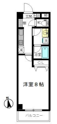 オーチャードヒル（107） 間取り図画像