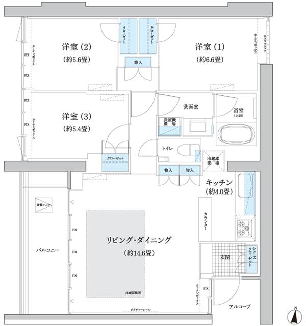  間取り図写真