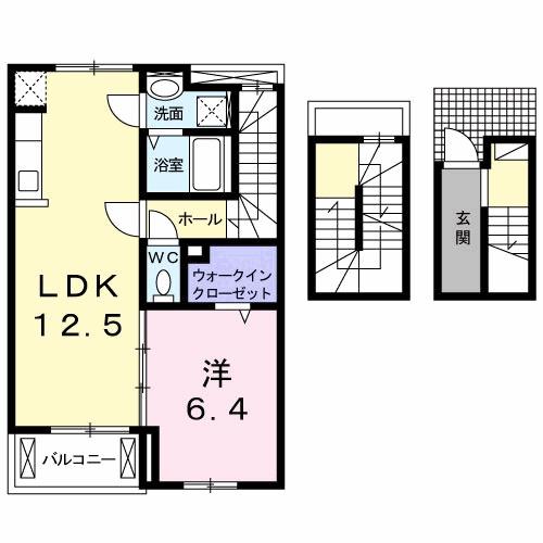 プリマヴェーラ（302） 間取り図画像