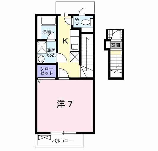 アリ・アンス林（202） 間取り図画像