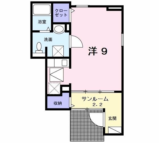 エルヴィータ　ＳＡＩＷＡＩ（104） 間取り図画像