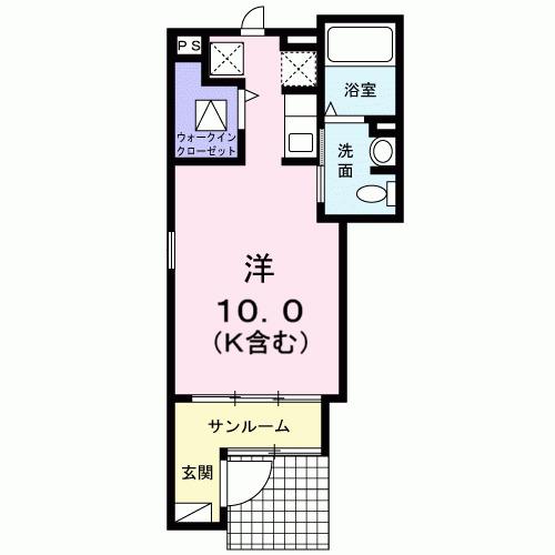 エトワール（101） 間取り図画像
