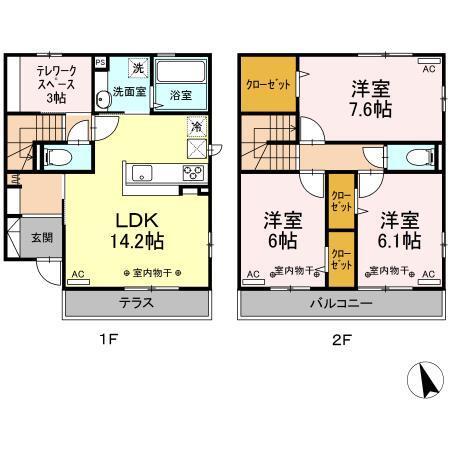 BLATT　HUS（106） 間取り図画像