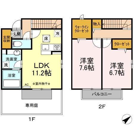  間取り図写真