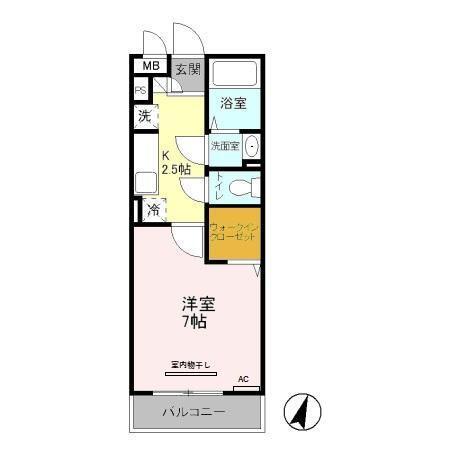 パピヨン八王子みなみ野（302） 間取り図画像