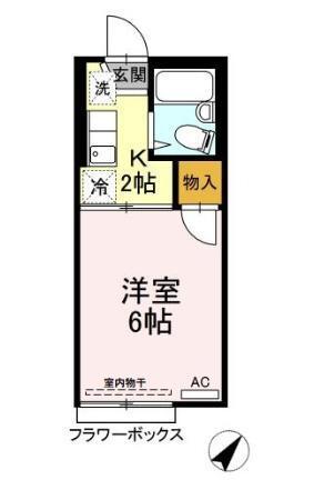 どみいるみずの（203） 間取り図画像