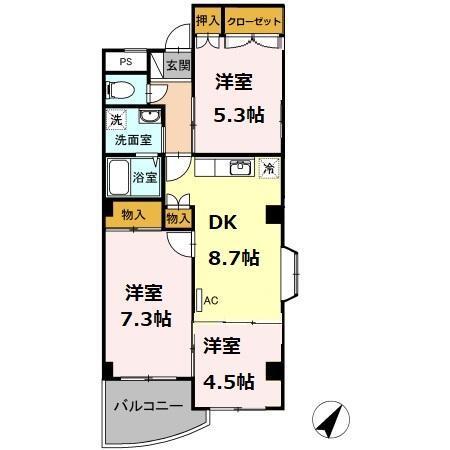  間取り図写真