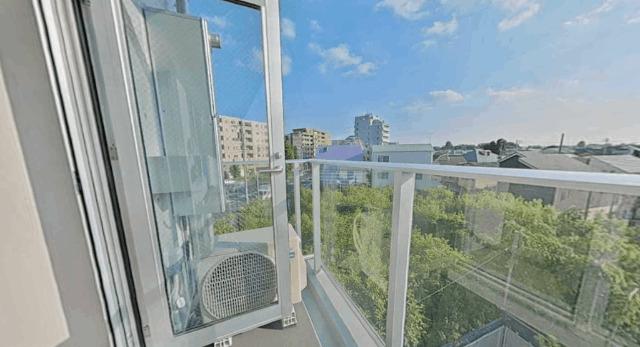 練馬区高野台マンション バルコニー