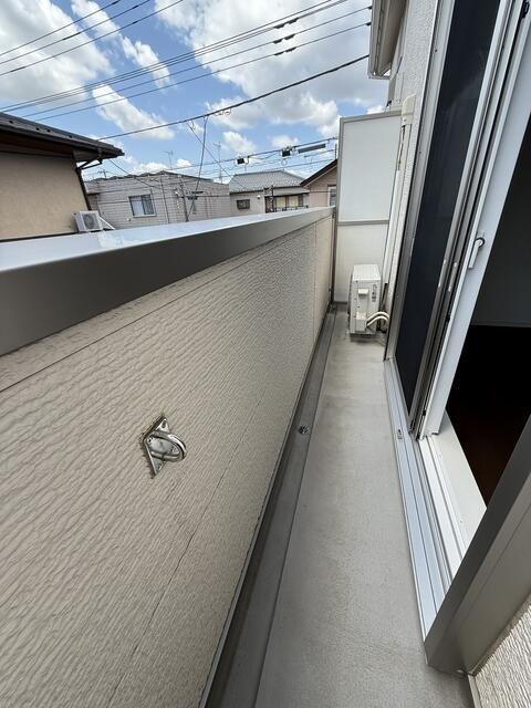 小金井市東町アパート バルコニー