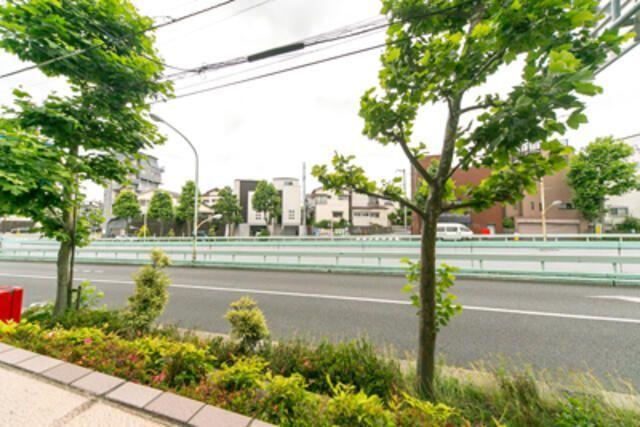 新宿区中落合マンション 眺望