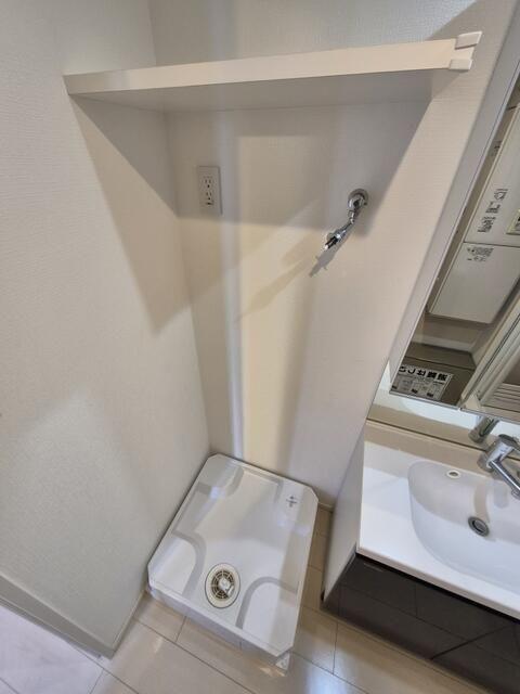 中野区上高田マンション 洗面