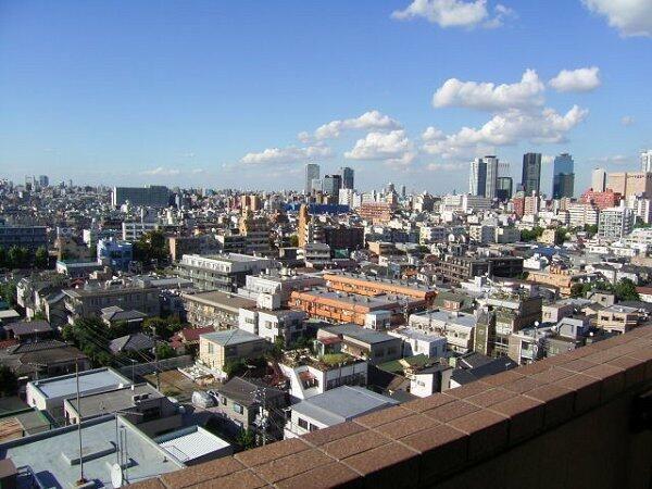 渋谷区本町マンション バルコニー