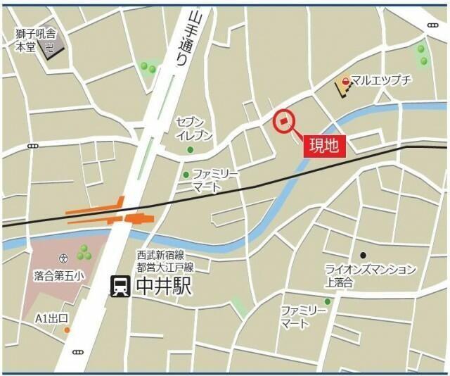 新宿区中落合マンション 周辺環境