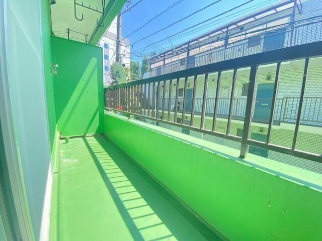 武蔵野市境アパート バルコニー