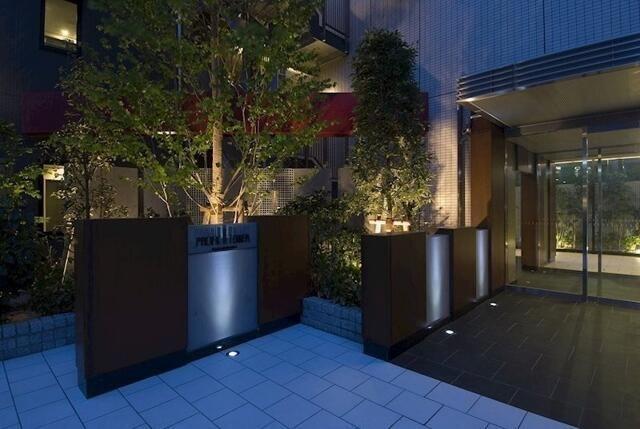目黒区上目黒マンション エントランス