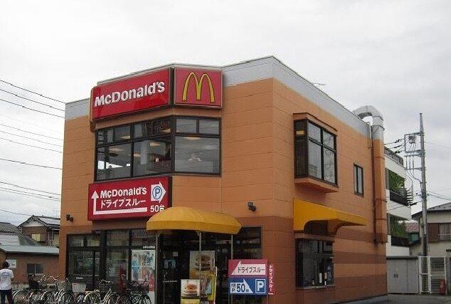 マクドナルド：95m