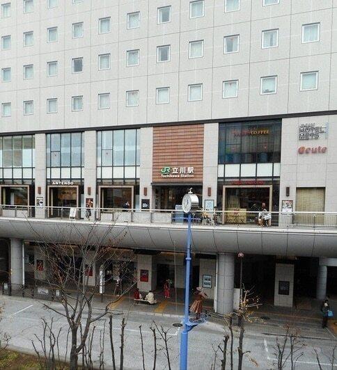 ＪＲ立川駅：1400m