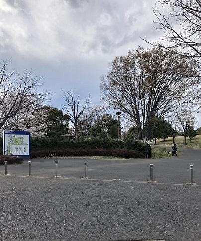 昭和記念公園：1800m