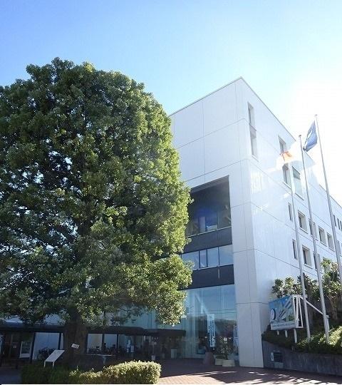 市役所：450m