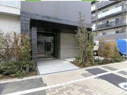 渋谷区笹塚マンション エントランス