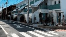 練馬区中村北テラスハウス エントランス