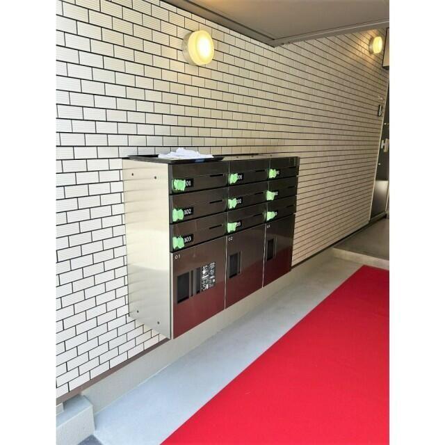 中野区中野アパート エントランス