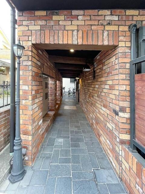 中野区白鷺マンション エントランス