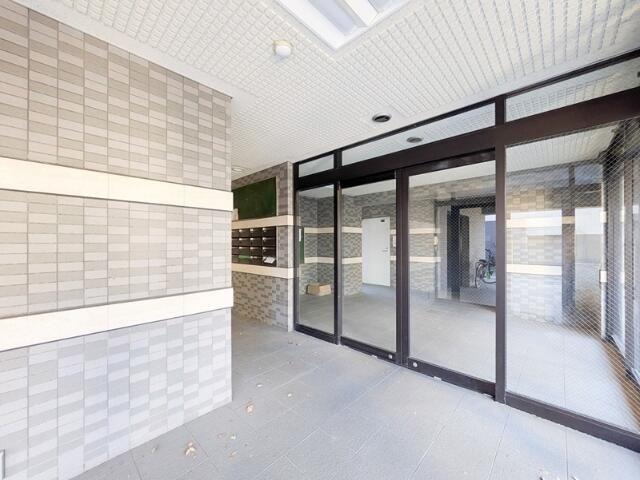 練馬区高松マンション エントランス