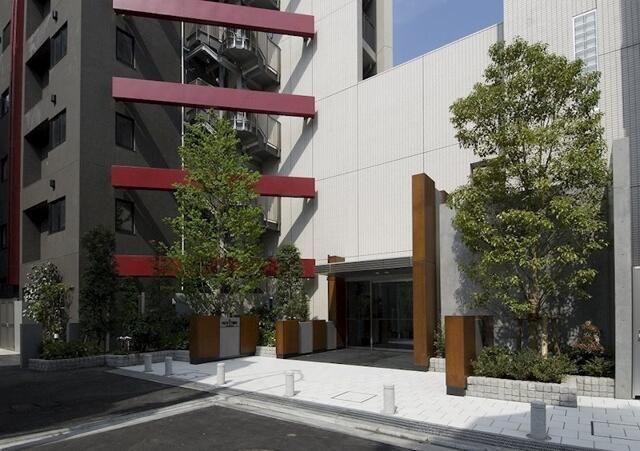 目黒区上目黒マンション エントランス