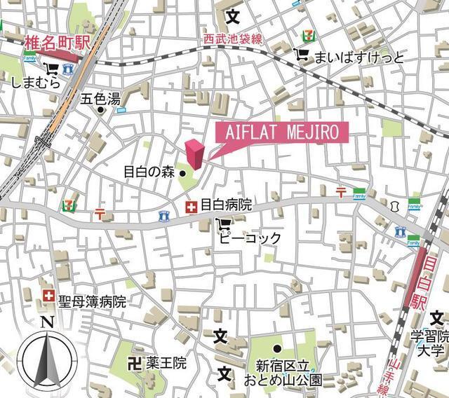 ＡＩＦＬＡＴ　ＭＥＪＩＲＯ（103） 地形図・案内図