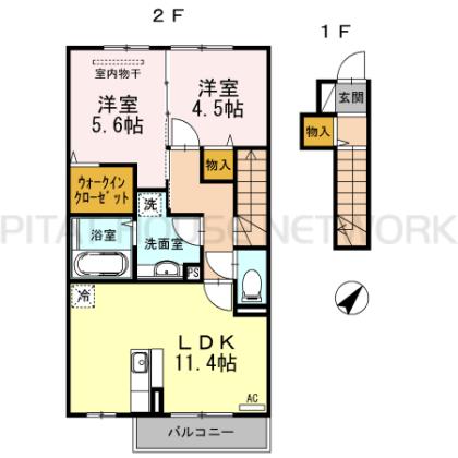  間取り図写真
