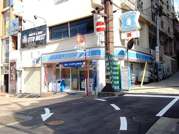 ローソン長崎丸山公園前店：50m