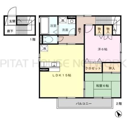  間取り図写真