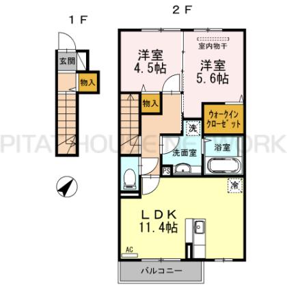  間取り図写真