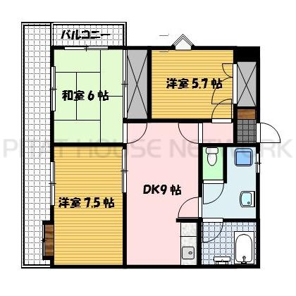  間取り図写真