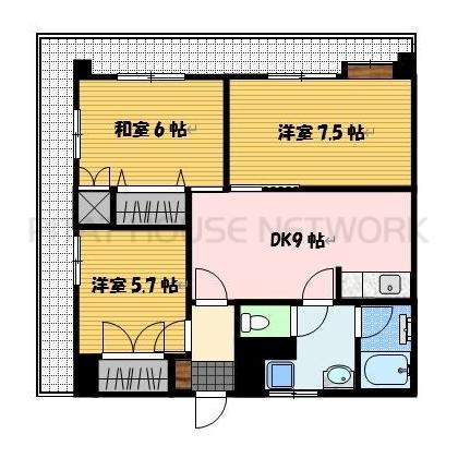  間取り図写真