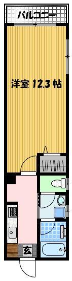スカイヒルズ水辺の森（405） 間取り図画像
