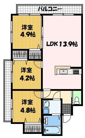  間取り図写真