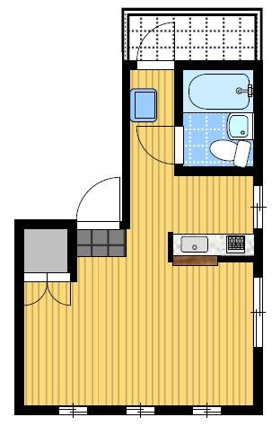 エイトフラッグハウス（4F） 間取り図画像