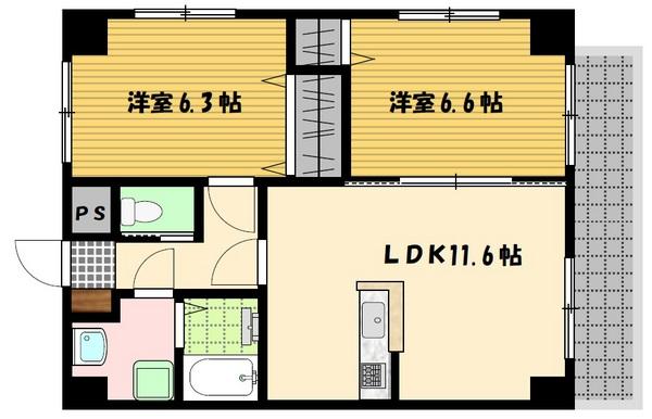  間取り図写真