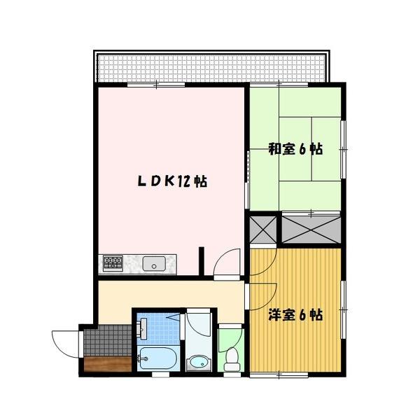 ＡＴ’Ｓマンション西町（602） 間取り図画像