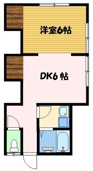 フォレスタ石神（202） 間取り図画像
