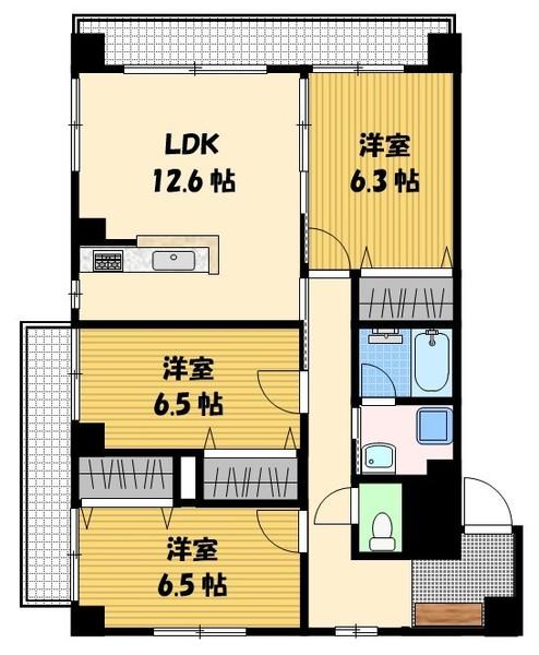  間取り図写真