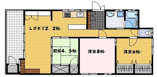 間取り図写真