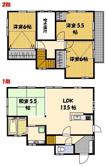  間取り図写真