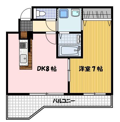 リファレンス魚の町（203） 間取り図画像