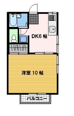 同じ間取りの別室です