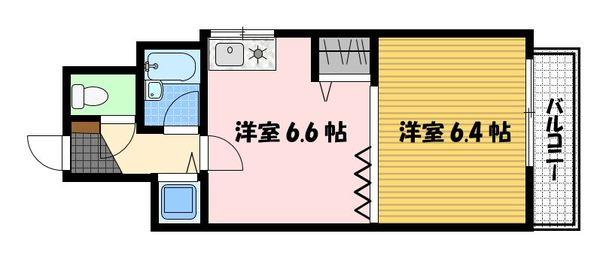 クオーレ鍛冶屋町（502） 間取り図画像