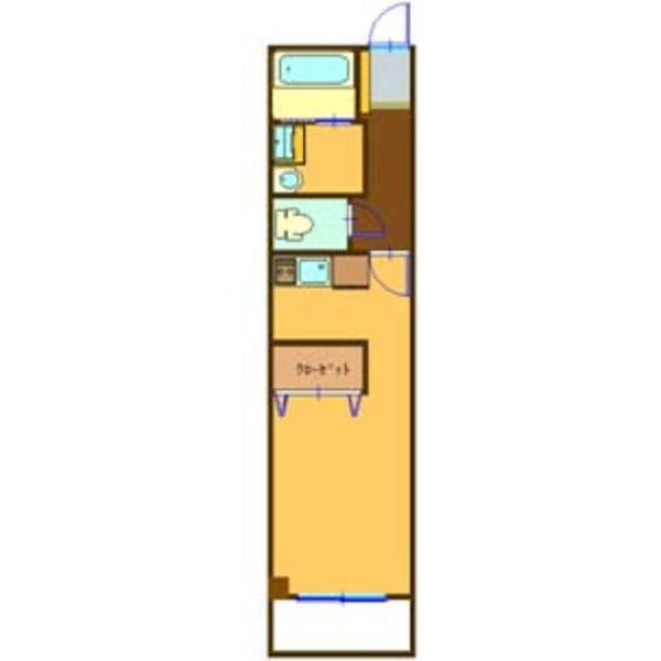 グリシーヌ浦上（605） 間取り図画像