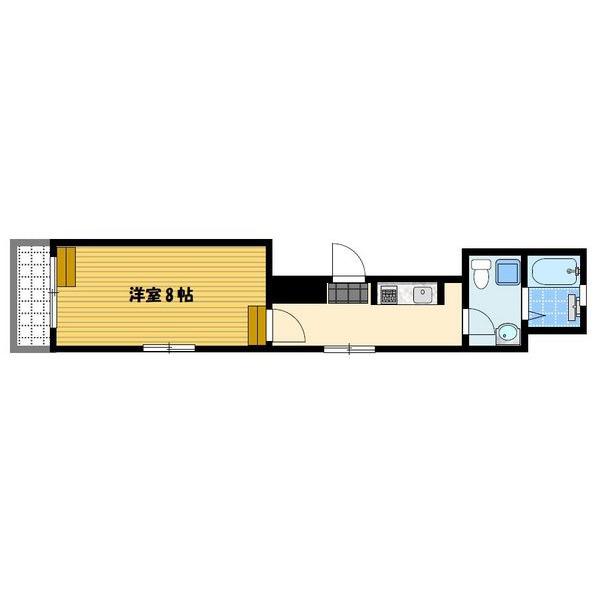 エンパイアビル（302） 間取り図画像